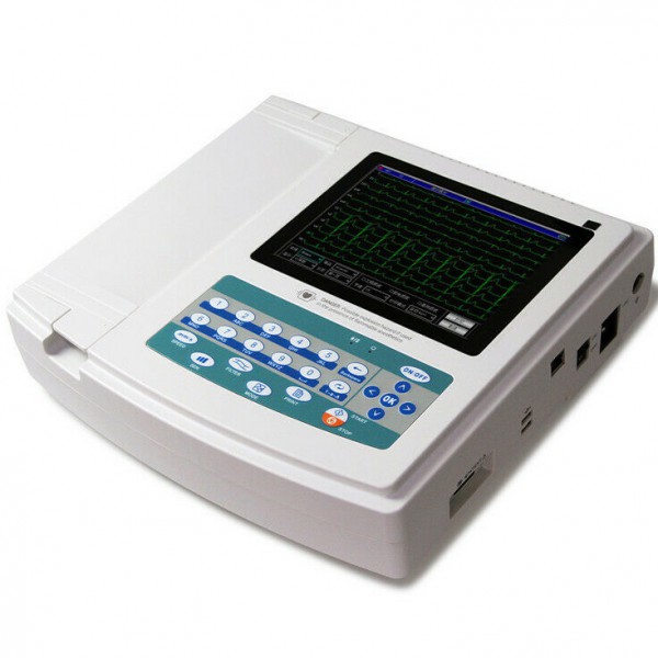 COMTEC® ECG-1200G 家庭用 携帯型 心電計 12誘導心電図