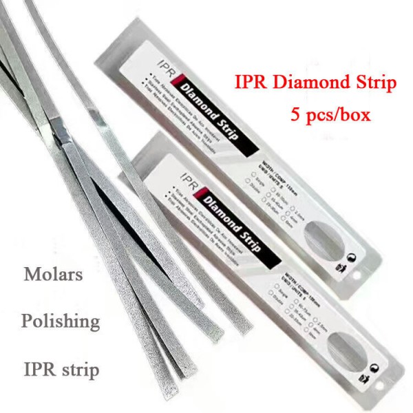 10本歯科矯正IPR 20-70um 2.5-6mm ダイヤモンドインタープロキシマルストリップス