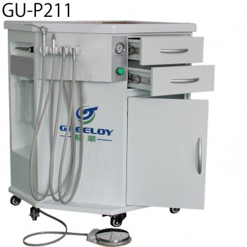 Greeloy® GU-P211 歯科可搬式ユニット 移動診療ユニット コンプレッサー付
