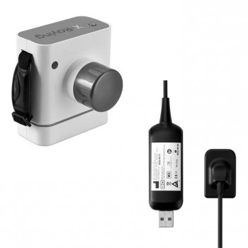 高周波歯科用ハンドヘルドポータブルレントゲン 機器+ 歯科ccd センサー