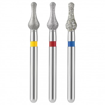 5個/箱 歯科用ダイヤモンドバー（細目/極細目/中目）