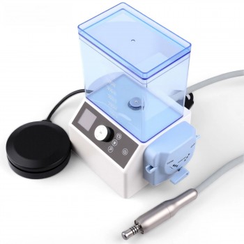 歯科治療用電動式マイクロモーター（水タンクと蠕動ポンプ付き）