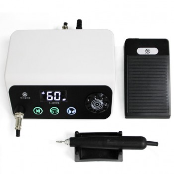 TJJ HP88 歯科用ブラシレスマイクロモーター（60000rmpハンドピース＆ペダルコントロール付き）