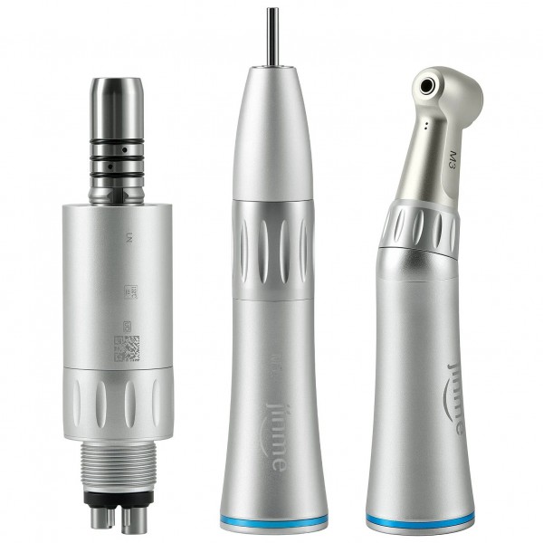 Jinme M3 低速ハンドピースキット(コントラアングル+ストレートハンドピース+エアモーター) Jinme M3 低速ハンドピースキット(コントラアングル+ストレートハンドピース+エアモーター)