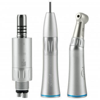 Jinme LN 低速ハンドピースキット コントラアングルストレートハンドピース＆4穴エアモーター