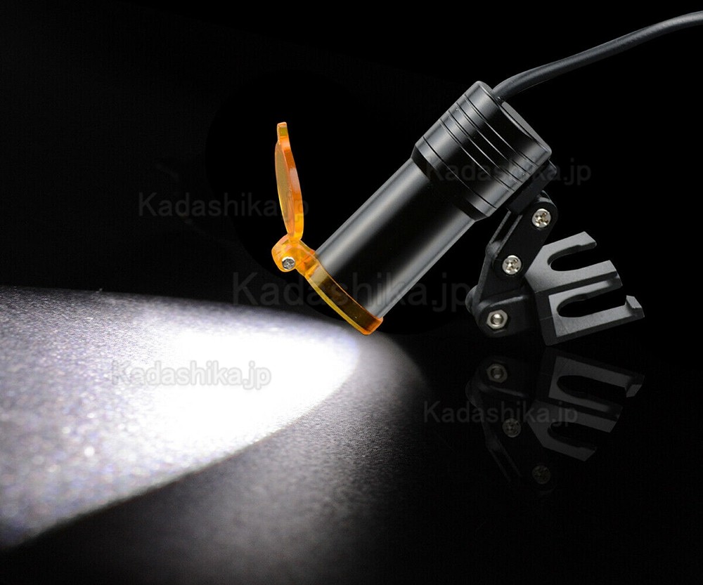 歯科衛生士 ヘッドライト 5W LED ゴーグルライト (光学フィルター付き) 歯科衛生士 ヘッドライト 5W LED ゴーグルライト (光学フィルター付き)