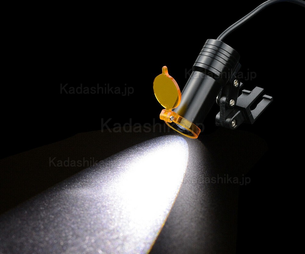 歯科用ヘッドライト 5W LED双眼ルーペライト (フィルター付き) 歯科用ヘッドライト 5W LED双眼ルーペライト (フィルター付き)