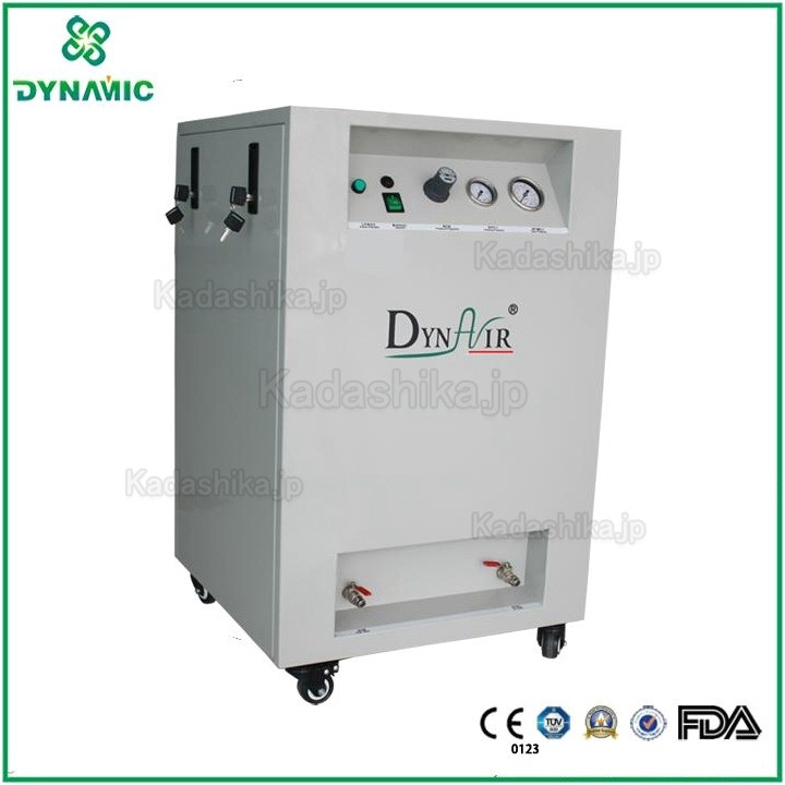 Dynamic DA7001CS 歯科超静音コンプレッサー 1馬力 24L 消音ボックス付き Dynamic DA7001CS 歯科超静音コンプレッサー 1馬力 24L 消音ボックス付き