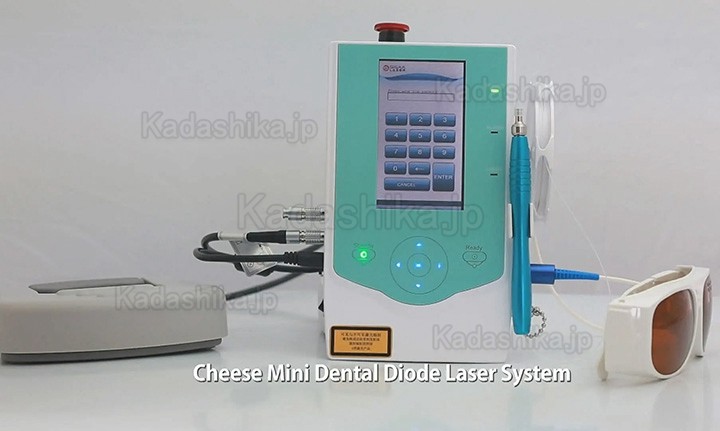 Gigaalaser CHEESE Mini歯科用ダイオードレーザー治療器 4-10W 810/940/980nm Gigaalaser CHEESE Mini歯科用ダイオードレーザー治療器 4-10W 810/940/980nm