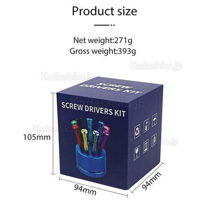 10個/キット ユニバーサル歯科アバットメントスクリュー ドライバー 歯科医インプラント器具