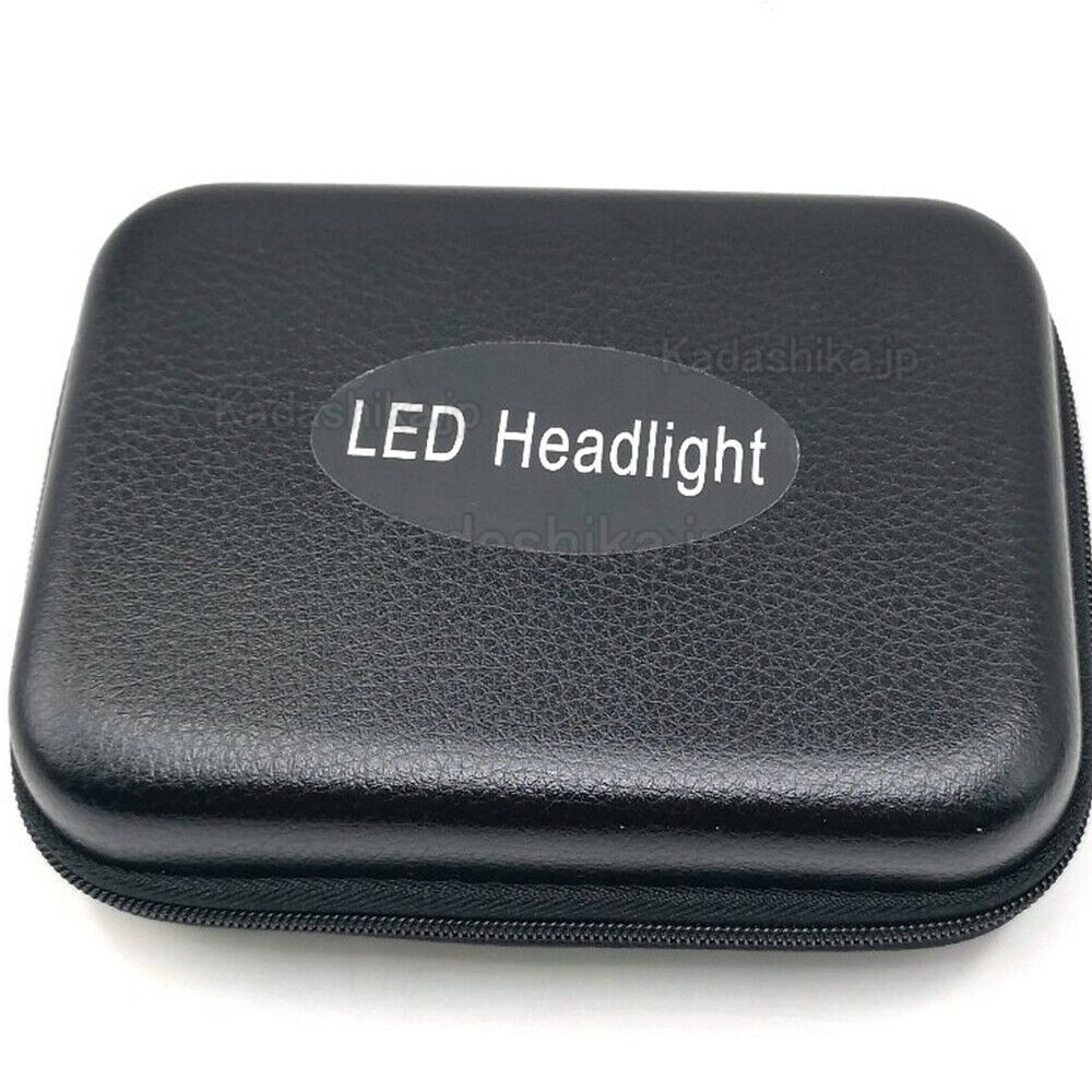歯科ヘッド ライト コードレス 3W LED 拡大鏡ライト(光学フィルター付き) 歯科ヘッド ライト コードレス 3W LED 拡大鏡ライト(光学フィルター付き)