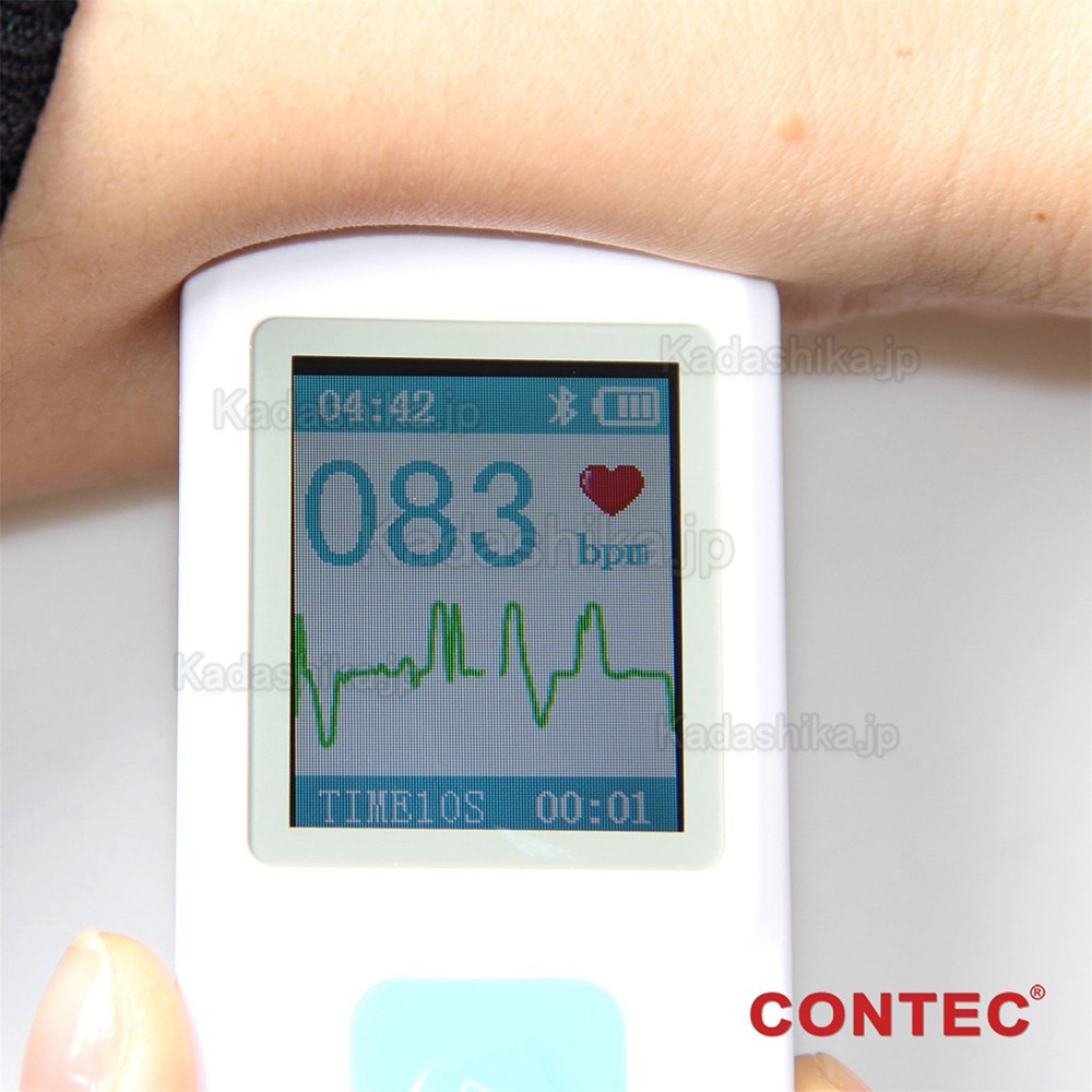 CONTEC PM10 家庭用 携帯型 心電計 ECG/EKGモニター CONTEC PM10 家庭用 携帯型 心電計 ECG/EKGモニター