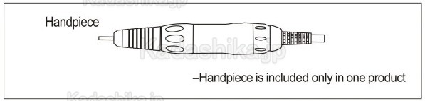 Maisilao® M1ポータブルマイクロモーター + 30K RPM ブラシレハンドピース