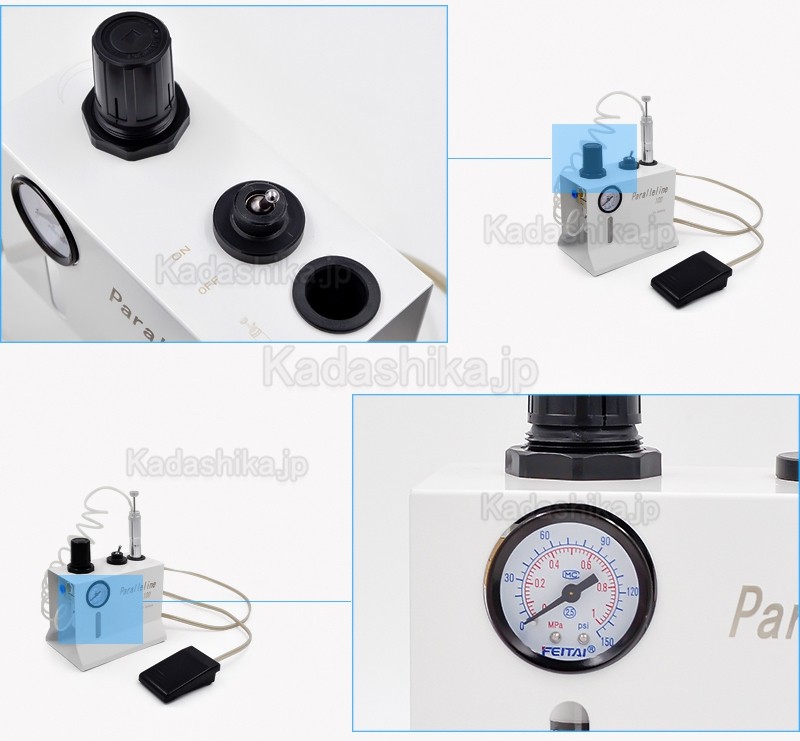 Paralleline 100 歯科技工所用タービン制御ユニット 技工用エアータービンハンドピース Paralleline 100 歯科技工所用タービン制御ユニット 技工用エアータービンハンドピース