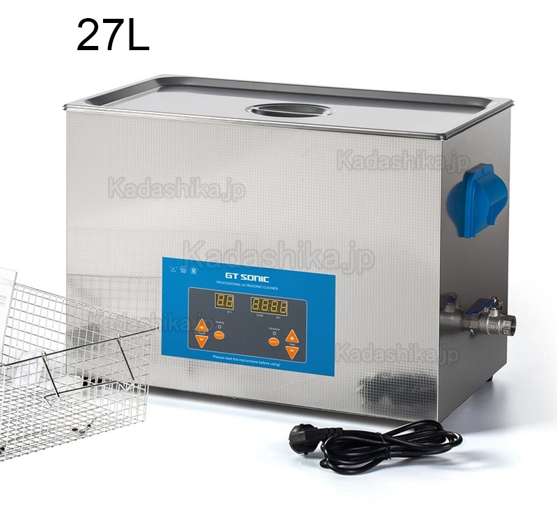 GT SONIC QTD-シリーズ 歯科デジタル超音波洗浄機器 2-27L 加熱機能付き GT SONIC QTD-シリーズ 歯科デジタル超音波洗浄機器 2-27L 加熱機能付き