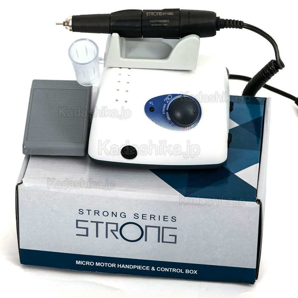 Strong STRONG210 歯科用マイクロモーター 102Lハンドピース付き Strong STRONG210 歯科用マイクロモーター 102Lハンドピース付き