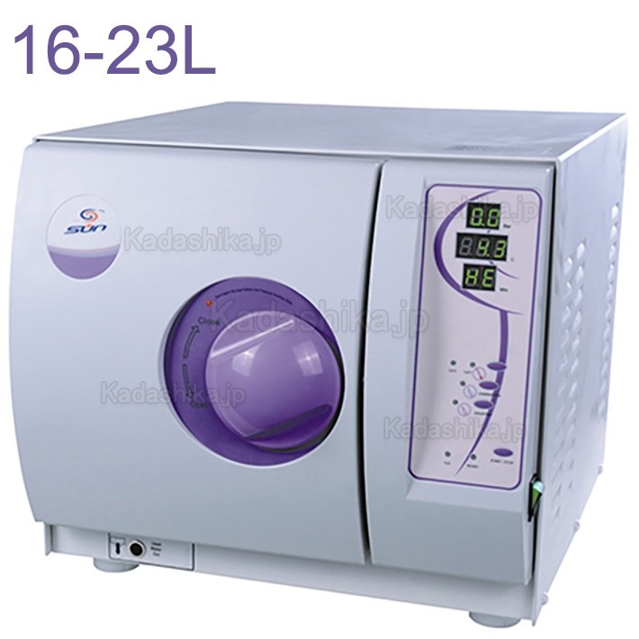 Sun® SUN-I-D 歯科 オートクレーブ 高圧蒸気滅菌器 16/18/23L クラスN Sun® SUN-I-D 歯科 オートクレーブ 高圧蒸気滅菌器 16/18/23L クラスN