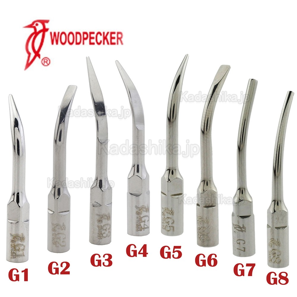 10本 Woodpecker 超音波スケーラーチップ G1 G2 G3 G4 G5 G6 G7 G8 (EMS UDS対応) 10本 Woodpecker 超音波スケーラーチップ G1 G2 G3 G4 G5 G6 G7 G8 (EMS UDS対応)