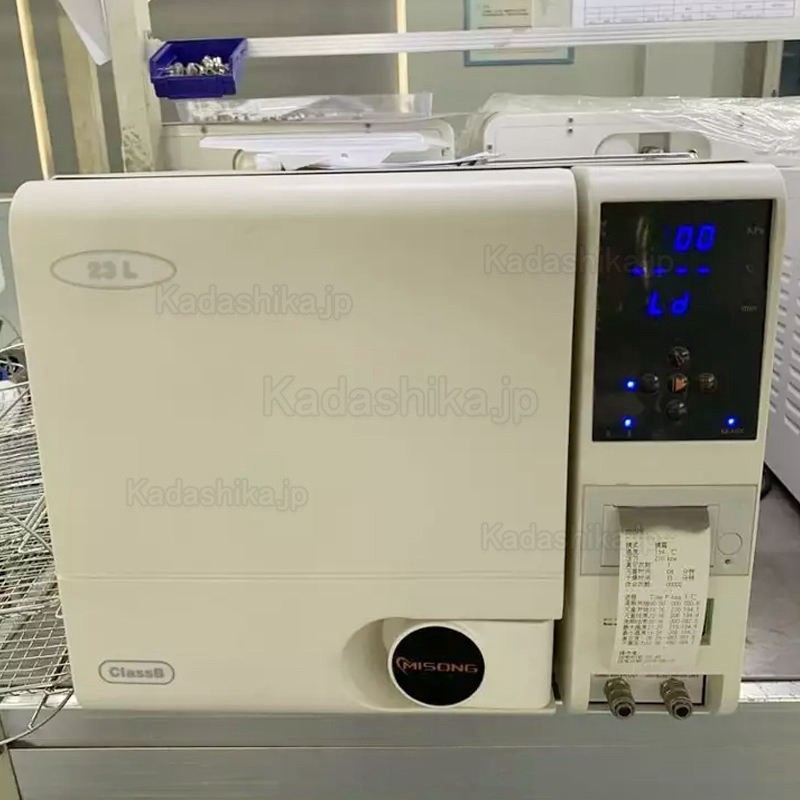 SUN SUN18/23-III 18/23L 歯科用オートクレーブ 自動蒸気滅菌器 LCD ディスプレイ クラス B プリンター付き SUN SUN18/23-III 18/23L 歯科用オートクレーブ 自動蒸気滅菌器 LCD ディスプレイ クラス B プリンター付き