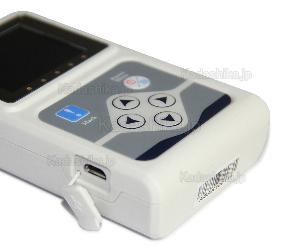 CONTEC TLC5000 携帯型心電計 ECGモニター 12誘導心電図 24時間 同期アアナライザー