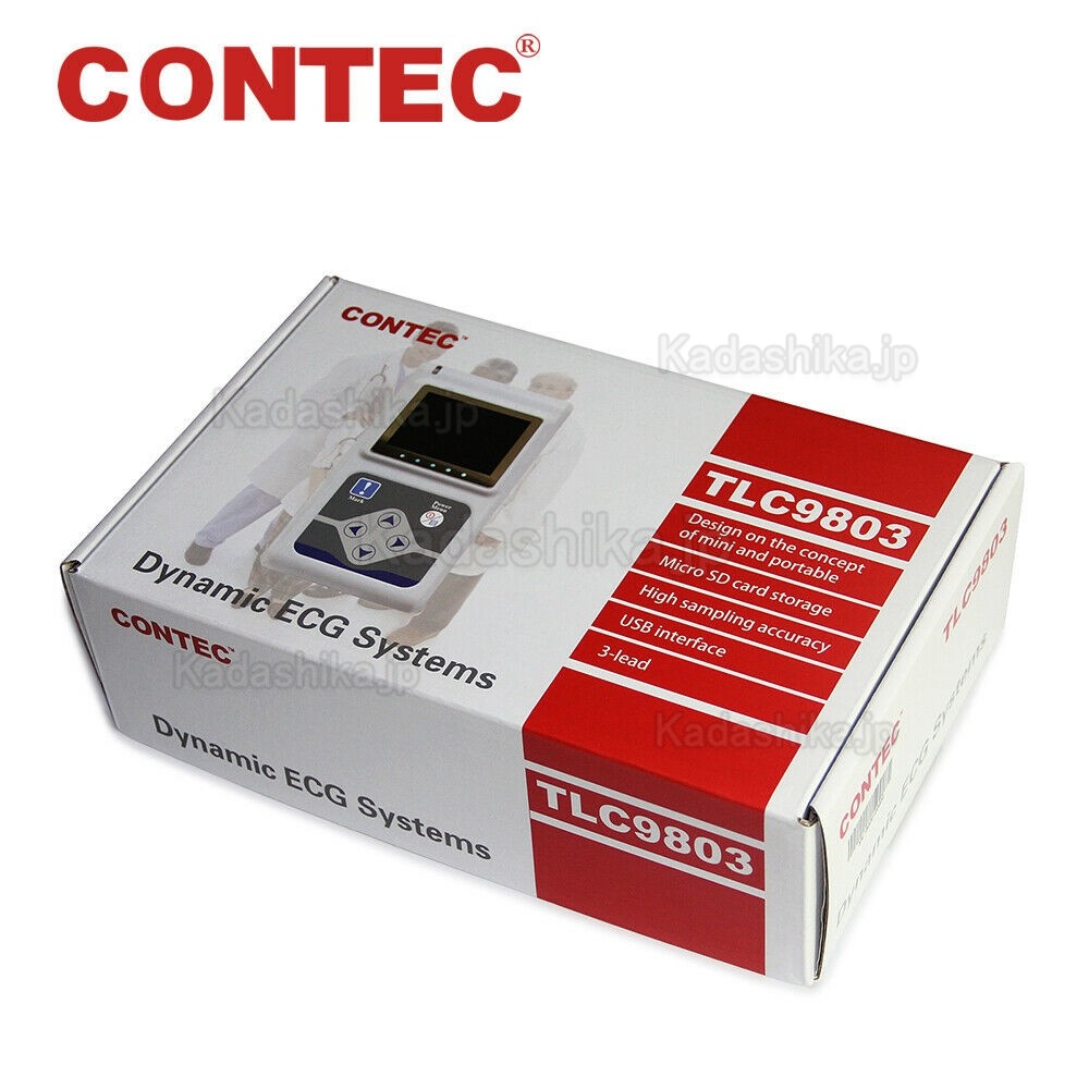 CONTEC TLC9803 家庭用 携帯型 心電計 12誘導EGC心電図 CONTEC TLC9803 家庭用 携帯型 心電計 12誘導EGC心電図