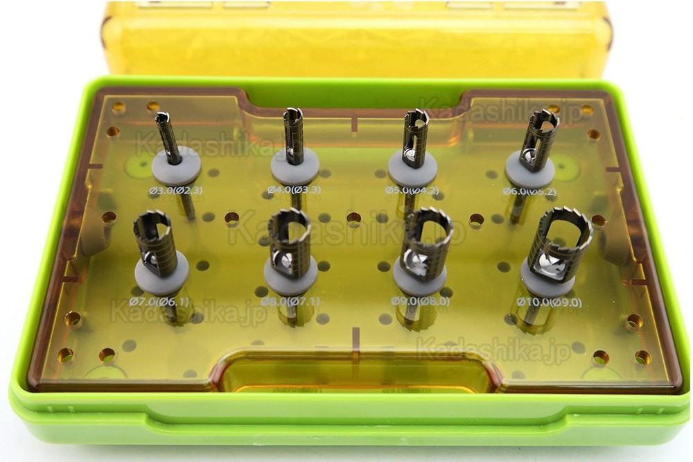 Dentium XIT 歯科インプラントトレフィンバー/トレフィンキット(φ3-10mm) Dentium XIT 歯科インプラントトレフィンバー/トレフィンキット(φ3-10mm)