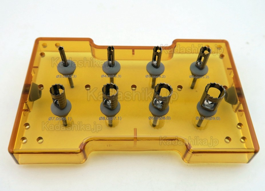 Dentium XIT 歯科インプラントトレフィンバー/トレフィンキット(φ3-10mm) Dentium XIT 歯科インプラントトレフィンバー/トレフィンキット(φ3-10mm)