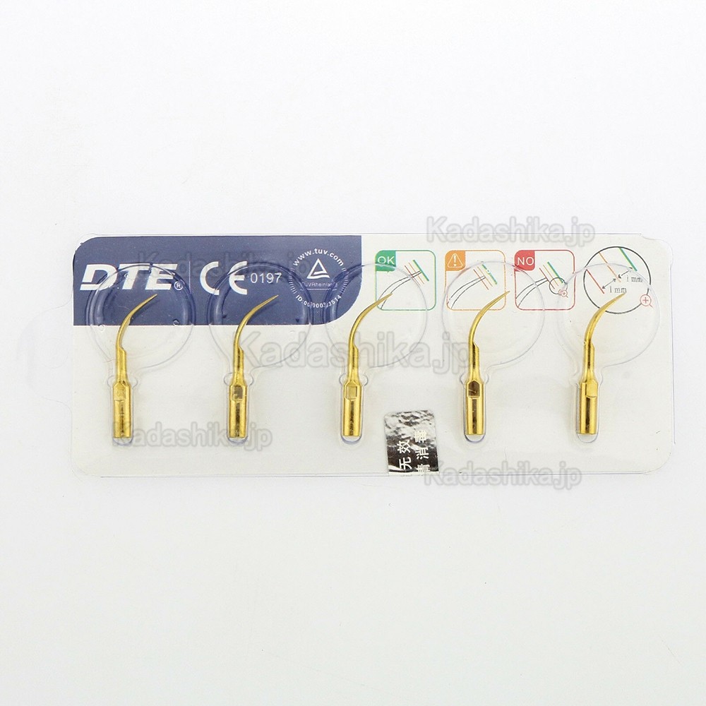 5本 Woodpecker GD1T 超音波スケーラー ケーリング用チップ (Satelec NSK対応) 5本 Woodpecker GD1T 超音波スケーラー ケーリング用チップ (Satelec NSK対応)