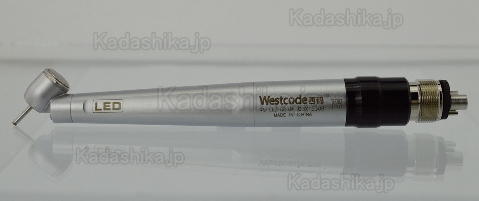 歯科45度手術用タービンハンドピース カップリング付き Westcode XM450-LED-SUQ 歯科45度手術用タービンハンドピース カップリング付き Westcode XM450-LED-SUQ