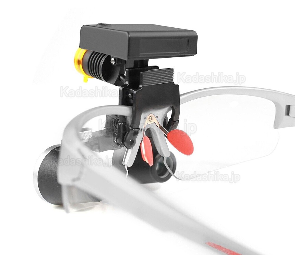 YUYO DY-117 3.5倍 歯科ルーペ + DY-010 ワイヤレス 3W LED ヘッドライト YUYO DY-117 3.5倍 歯科ルーペ + DY-010 ワイヤレス 3W LED ヘッドライト