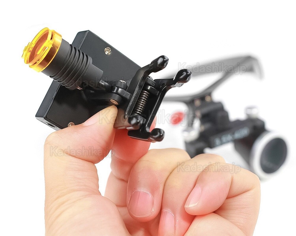 YUYO DY-117 3.5倍 歯科ルーペ + DY-010 ワイヤレス 3W LED ヘッドライト YUYO DY-117 3.5倍 歯科ルーペ + DY-010 ワイヤレス 3W LED ヘッドライト