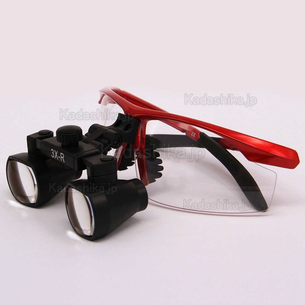 Ymarda CO250 2.5倍 歯科医療用拡大鏡 フリップアップタイプ拡大鏡メガネ Ymarda CO250 2.5倍 歯科医療用拡大鏡 フリップアップタイプ拡大鏡メガネ